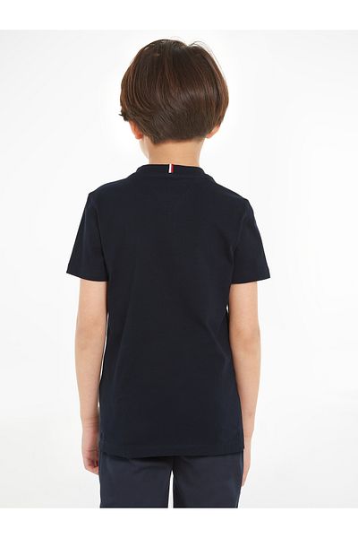 Tommy Hilfiger Boys Blue Short Sleeve T-Shirt