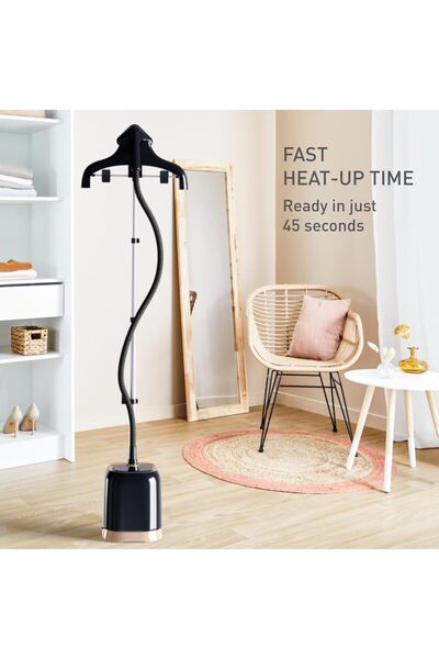 TEFAL Pro Style Garment Steamer IT3470M0 – 42 g/min, 2000 W, 1.5 L, Black/Beige