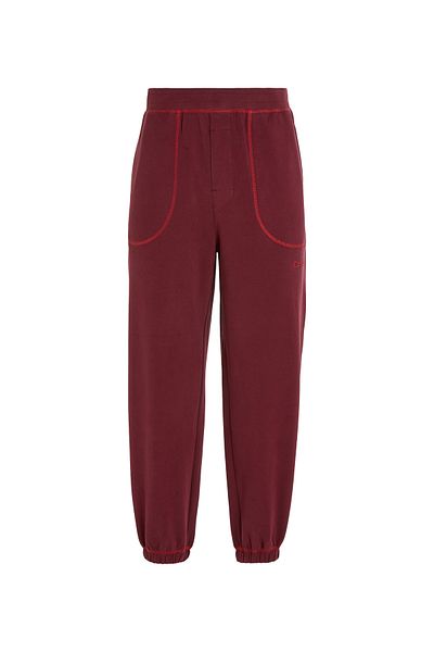 Calvin Klein Men Red Relaxed Joggers