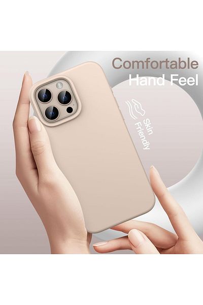 Generic غطاء سيليكون متوافق مع iPhone 14 Pro Max 6.7 بوصة، ملائم للغاية مع حماية كاملة للجسم