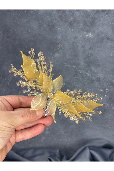 ESPEREST Agrafă de păr pentru mireasă cu detaliu de coafură în formă de pieptene