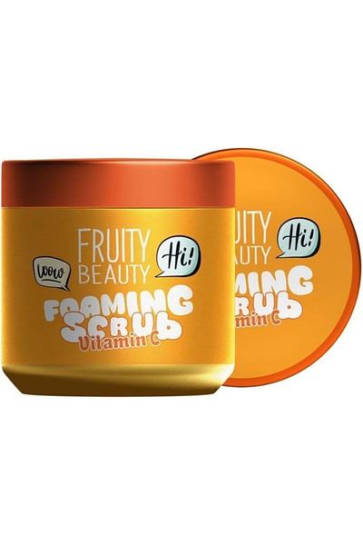 BEAUTY LEGEND Fruity beauty Vitamin-c Moisturizing Healthy Fresh & Damage Skin Dual Action Foaming Scrub 600ml