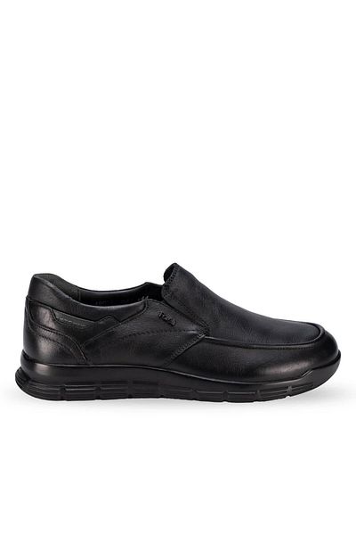 Forelli 46514-H Mather Black Genuine Leather Men's Shoes