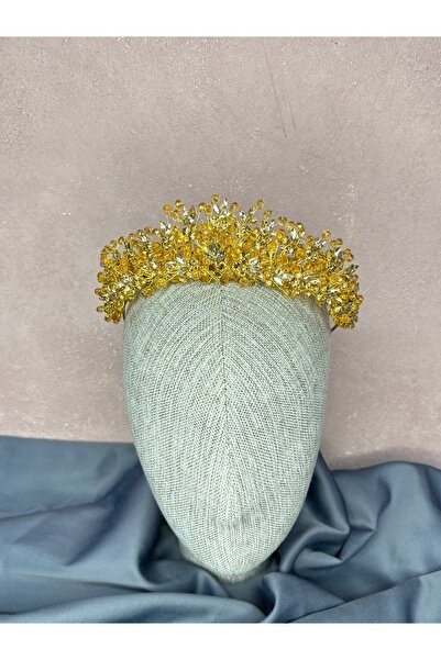 ESPEREST Coroana de mireasă de noapte cu henna cu detalii rafinate cu margele...