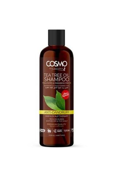 Cosmo Anti-Dandruff Shampoo with Tea Tree Oil by Cosmo, 480ml