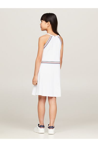 Tommy Hilfiger Tommy Hilfiger Women White 1985 Collection Fit And Flare Dress