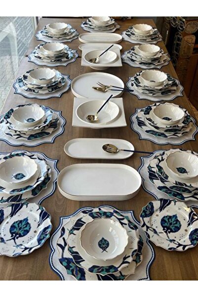 ROSSEV Yemek Takımı İkat 72 Parça 12 Kişilik