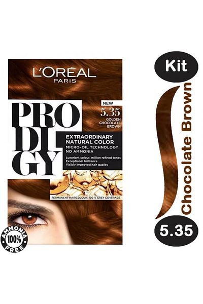LORIAN'S L'Oreal Paris Casting Creme Gloss Hair Dye, 5.35 Light Golden Brown