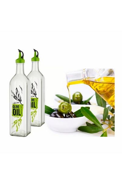 Dania 2-piece 230ml glass oiler set
