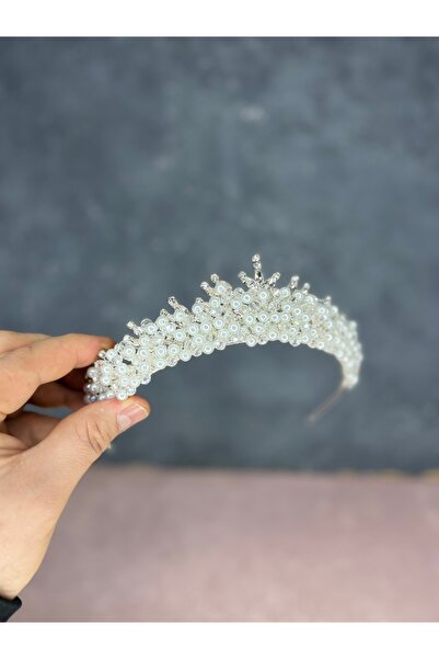 ESPEREST Αξεσουάρ νύφης με κορώνα χέννας με εκλεκτές χάντρες Edis