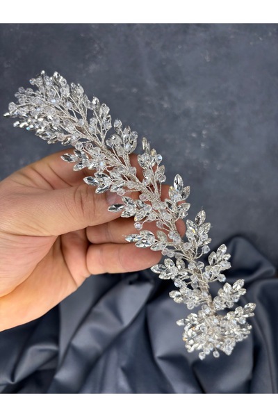 ESPEREST إكسسوار ديفني لشعر تاج الزفاف والعمامة الحديثة