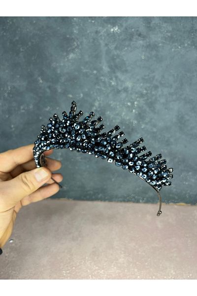 Hayalperest boncuk Edis Bead Embroidered Bridal Henna Crown