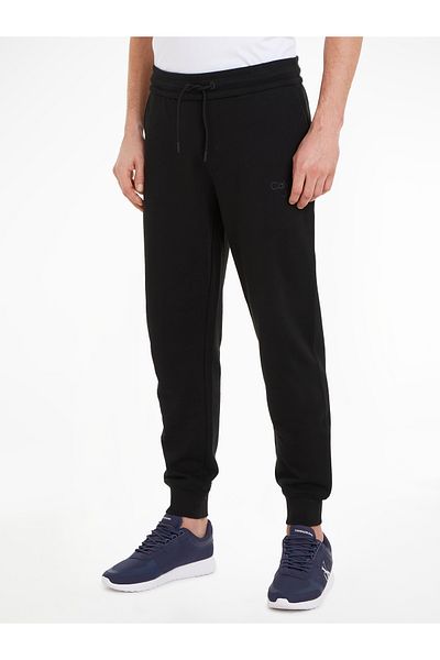 Calvin Klein Men Black Institutional Hwk Sweatpants