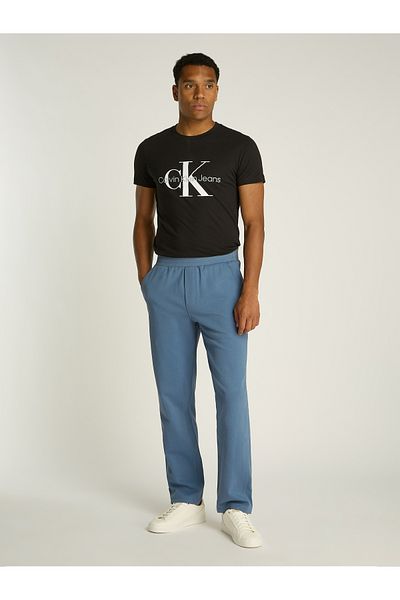 Calvin Klein Men Black Textered Hwk Track Pants