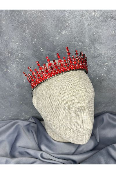 Hayalperest boncuk Liyan Fine Embroidered Bridal Crown Henna Night Accessory