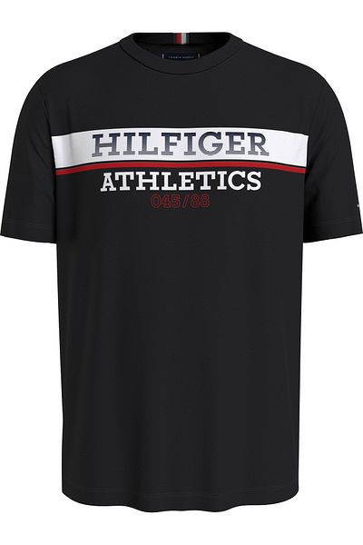 Tommy Hilfiger Men Black Short Sleeve T-Shirt