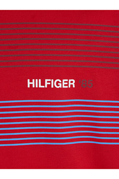 Tommy Hilfiger Tommy Hilfiger Men Red Short Sleeve T-Shirt