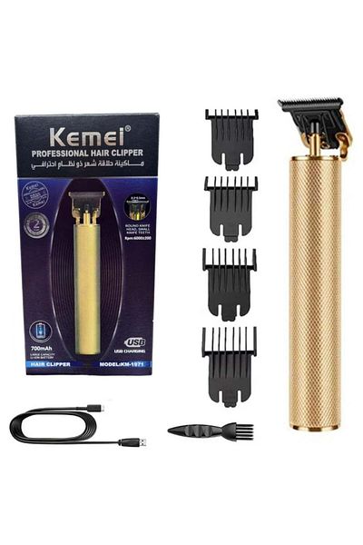 Kemei KM-1971 Professional Hair Clipper Rechargeable Electric Shaver (Saudi Version)