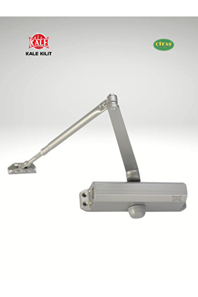 ÇİTAŞ Kale Kapı Hidroliği-5 Numara 80-120 KG KD002/50-550 Gümüş Çelik Kapı Ap...