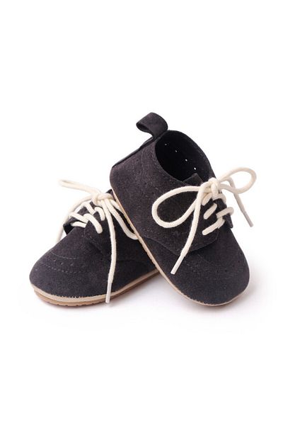 Superbaby Pantofiori gri petrol - Elegant