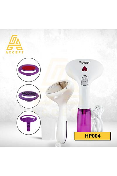 Generic Purple Handheld Steam Iron: Quick Touch-Ups, Travel-friendl, Fast Heat, Removes Pet Hair Easily