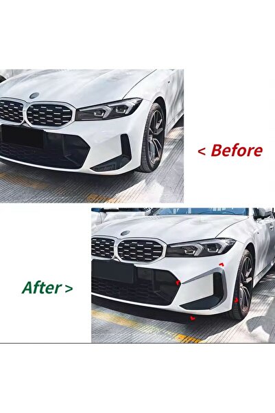 Trim BMW İÇİN G20 ÖN TAMPON HAVA VENT TRİM EMME ÇERÇEVE