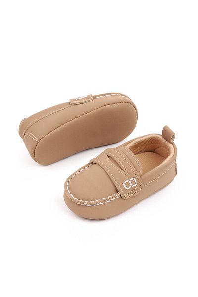Superbaby Cream loafer shoes