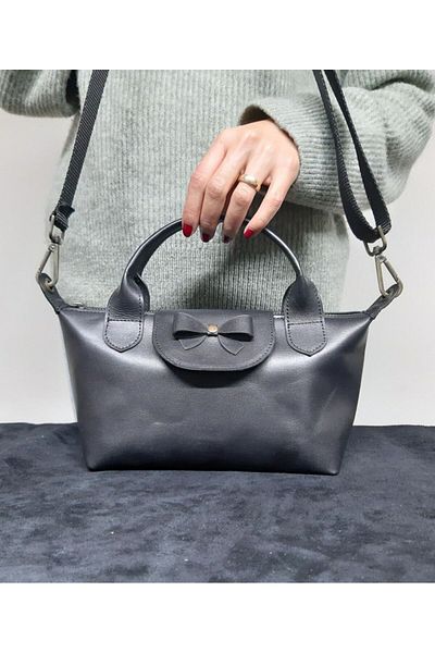 yedideri Mini geantă crossbody din piele naturală – geantă de umăr elegantă și dulce