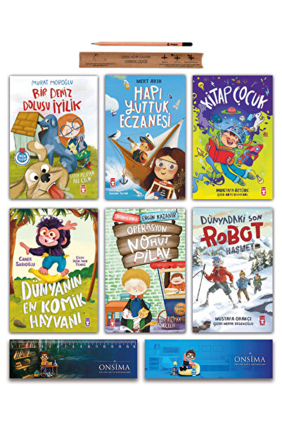 Timaş Çocuk 1 ve 2 Sınıf Hikaye Seti 6 Kitap - Kitap Çocuk - Haşmet - Dünyanı...