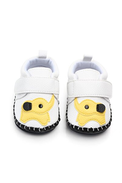 Superbaby Pantofiori albi - Elefantel