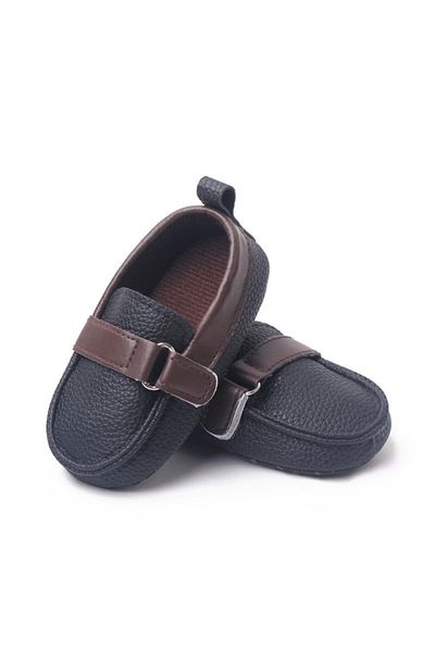 Superbaby Black loafers - Beldy