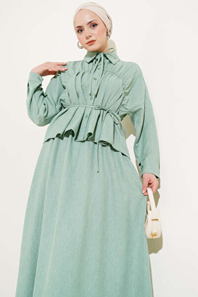 VOLT CLOTHİNG Női blúz összegyűjtött szoknyával, dupla szett