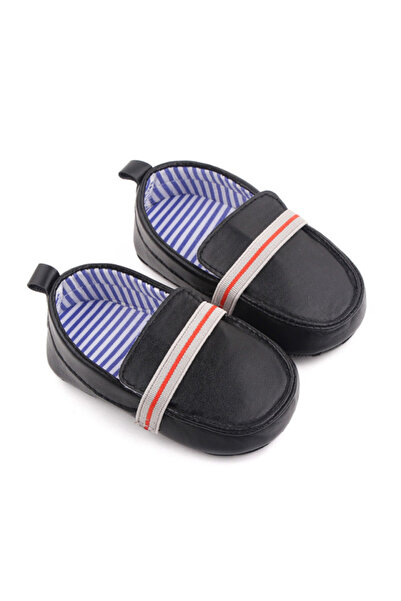 HANNA Pentru bebelusi Pantofiori tip mocasini - Black