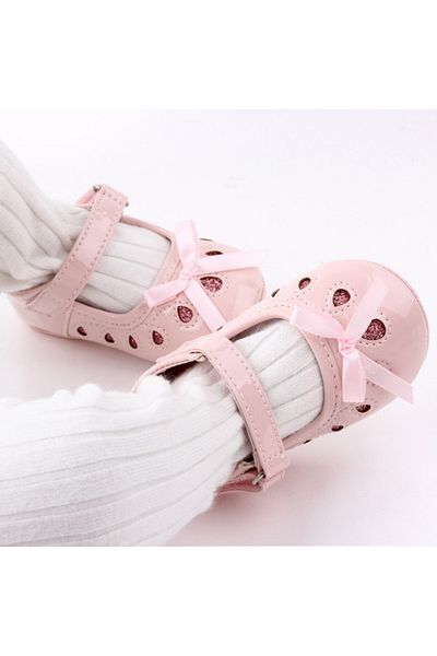 Superbaby Pink patent leather shoes