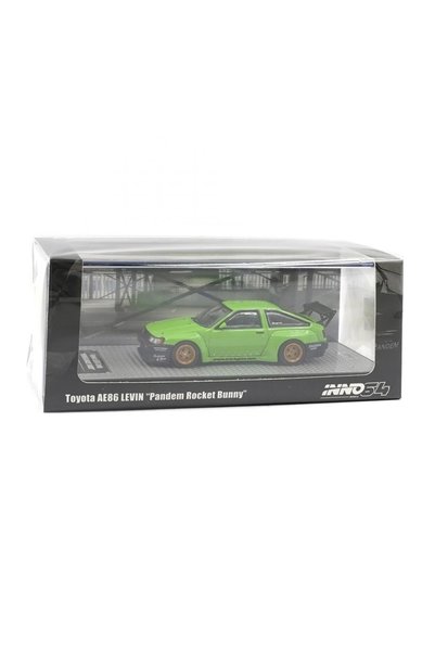 Inno 64 Models Toyota a Ae86 Levin "Pandem Rocket Bunny" Green