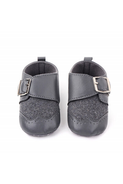 Superbaby Elegant grey shoes with buckle