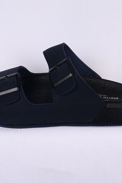 Pierre Cardin 7408 Ανδρικές Ορθοπεδικές Ημερήσιες Παντόφλες Navy Blue