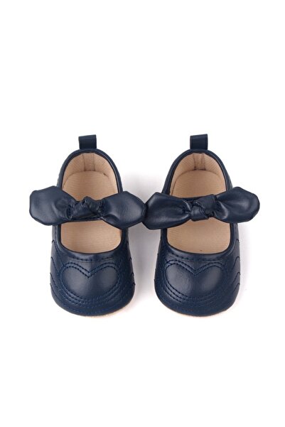Superbaby Pantofiori bleumarine pentru fetite - Heart