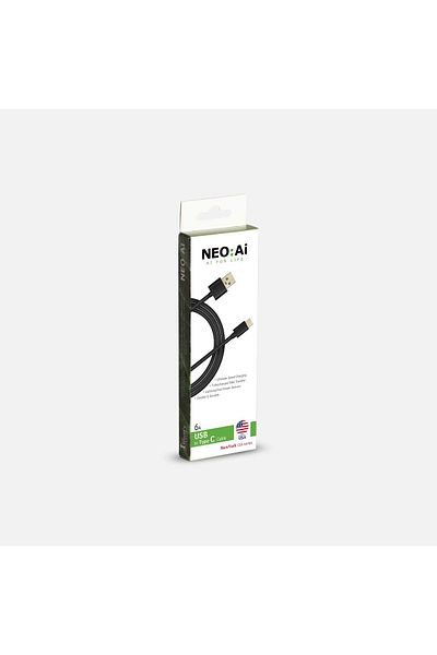 NEO:Ai USB to Type-C Cable | New York CL6 Series | 6A Ultra-Fast Charging - Durable Build