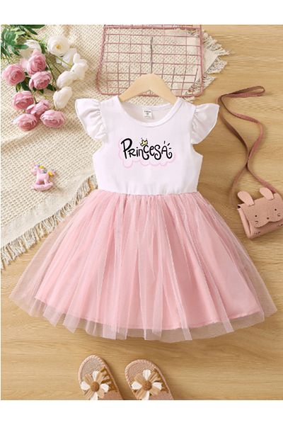 bebekpare Κορίτσια Tutu Φόρεμα Princess Printed