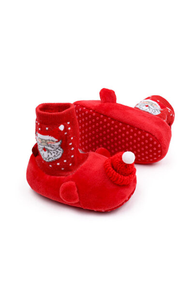 Bebelul Red boots with socks - Santa Claus