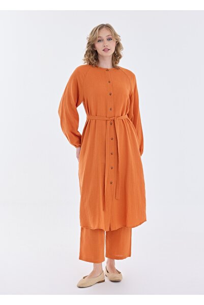 Armağan Long Tunic Trousers Suit