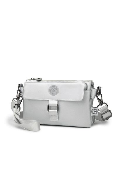 SMART BAGS Metallic Fabric Small Size Smart Bags Postman Women's Bag 1147