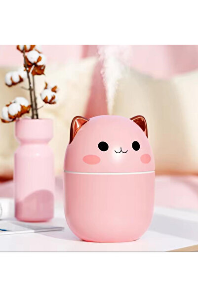 Sensoria Dekoratif Kedi Tasarımlı Ultrasonik Hava Nemlendirici Buhar Makinesi...