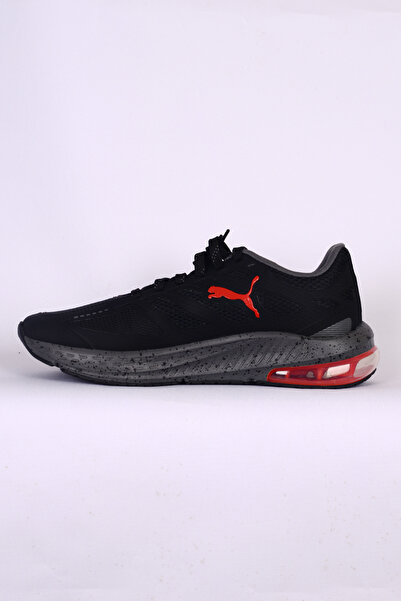 Puma 309972 08 X-Cell Lightspeed Bağcıklı Özel Balon Topuk Detaylı Siyah Erkek Yürüyüş Ve Koşu Ayakk