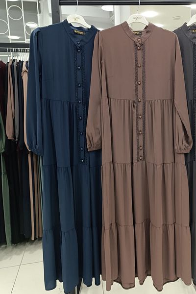 Göktepe Medina Silk Long Dress