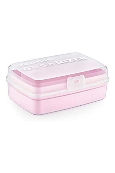 CT STONES Ct-Stones ®   12 Compartments Multi-Purpose Jewelry Buckle Box Sewing Box Organizer Box with Lid Compartment Box