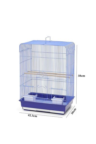 Others Metal Bird Cage with Wooden Perch