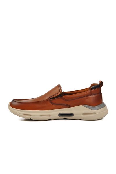 MARCOMEN Genuine Leather Men's Tan Sneaker 152-21399 m
