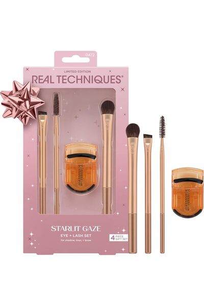 Generic Real Tech Starlit Gaze Eye + Lash 4 Piece Holiday Gift Set